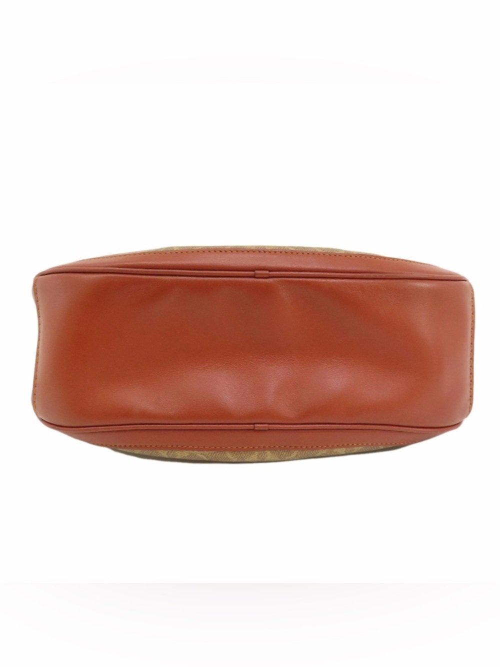 Coach Sutton Signature Tan and Brown Shoulder hobo Bag used Pristine Condition - Picture 7 of 16